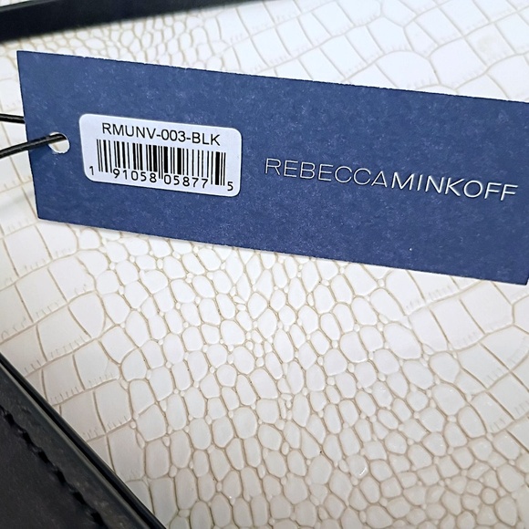 (Sold Out) Brand New Rebecca Minkoff Fine Leather Clutch Bag/ Studs and Zippers. - Picture 3 of 14